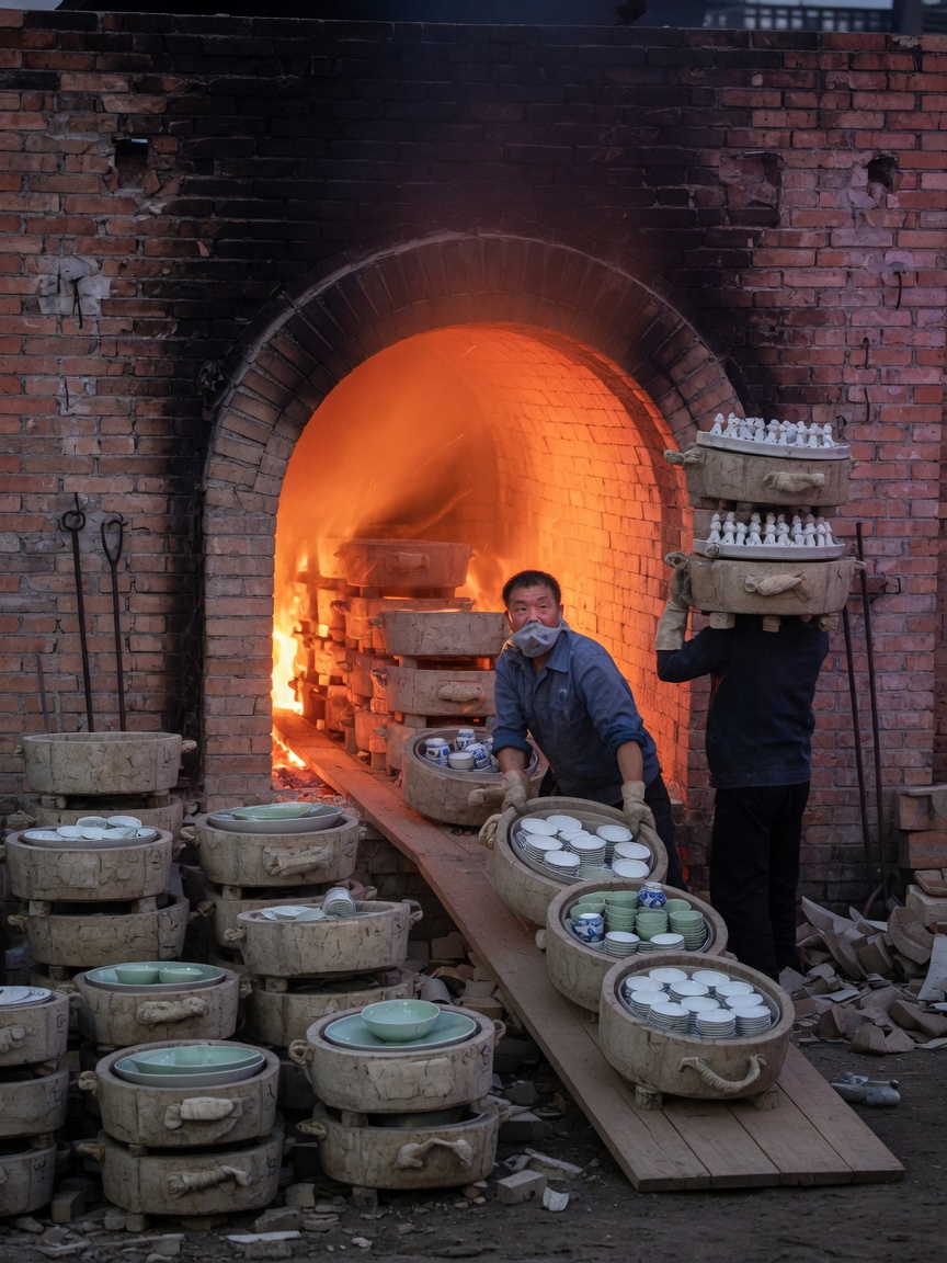 Kiln Loading and Firing