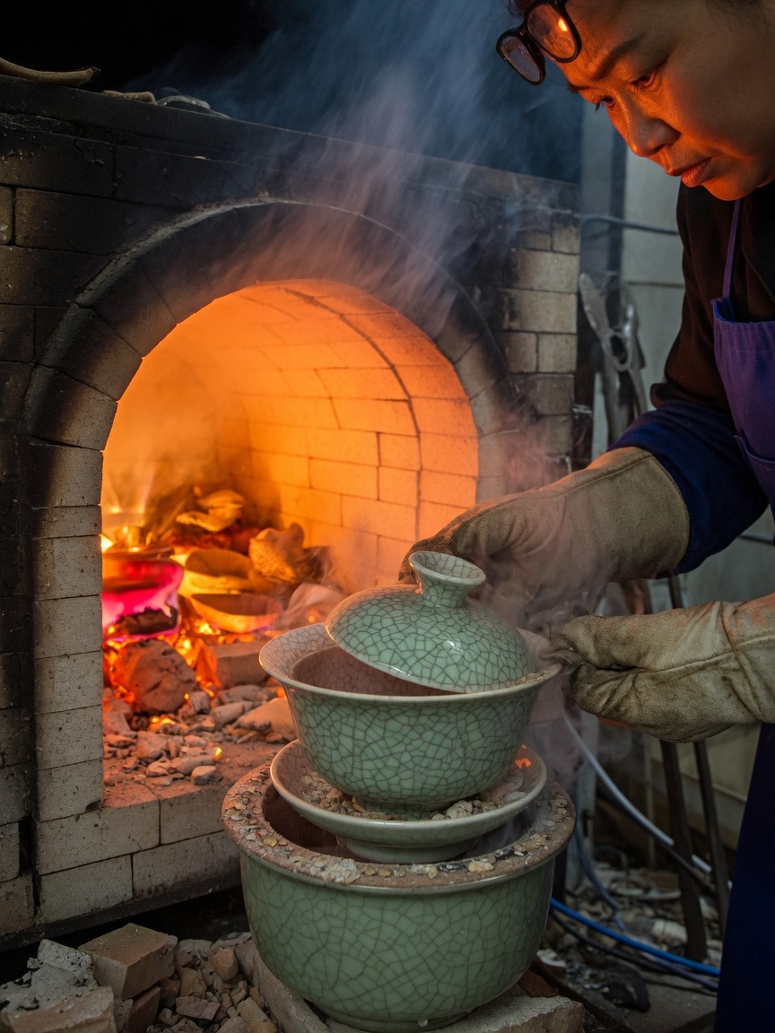 Kiln Opening and Inspection