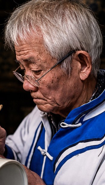 Zhang Wenyue, World Master of Bahua Carving Art